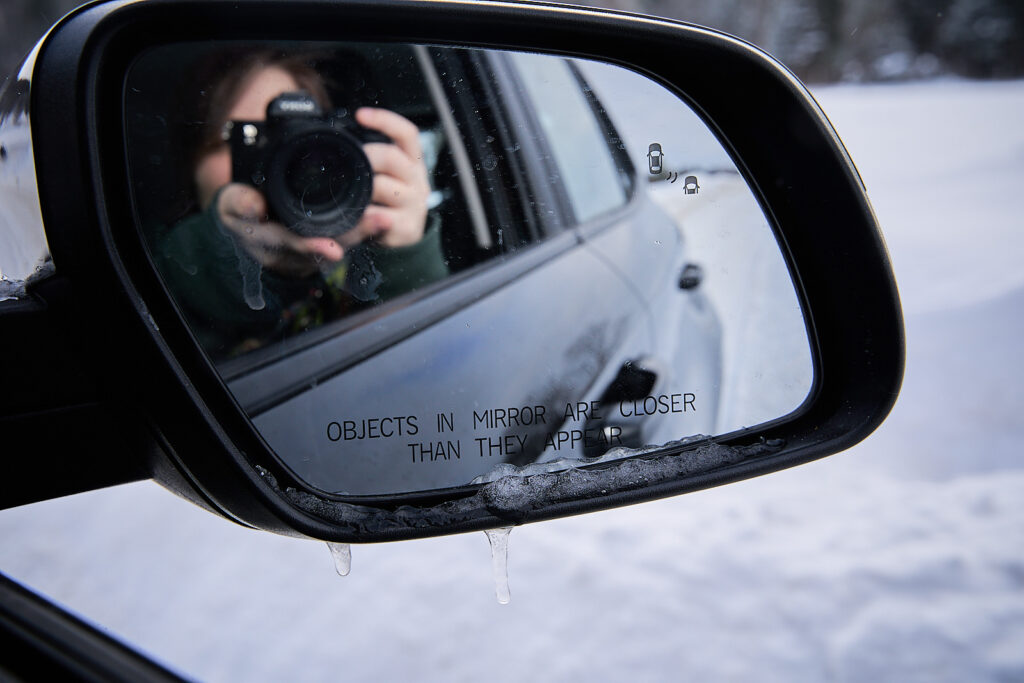 Ruta por Canadá en Invierno a -15 grados